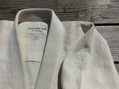 Hemp Training Gi #01 – Natural White