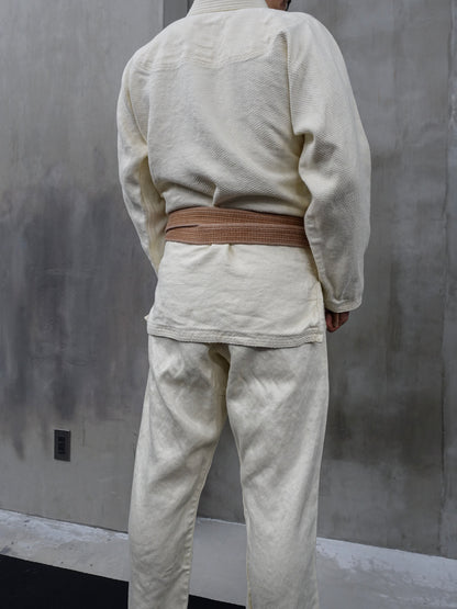 Hemp Training Gi #01 – Natural White